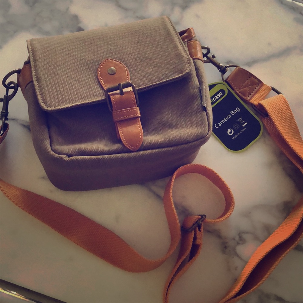 Cute Compact SLR/DSLR Camera Canvas Shoulder Bag